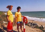 Lifeguards, North Beach, Courtown