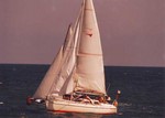 Sailing in Courtown Harbour