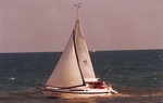 Sailing in Courtown Harbour