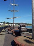 Ship on North Pier