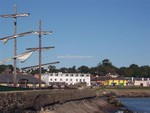 View of Courtown from North Pier